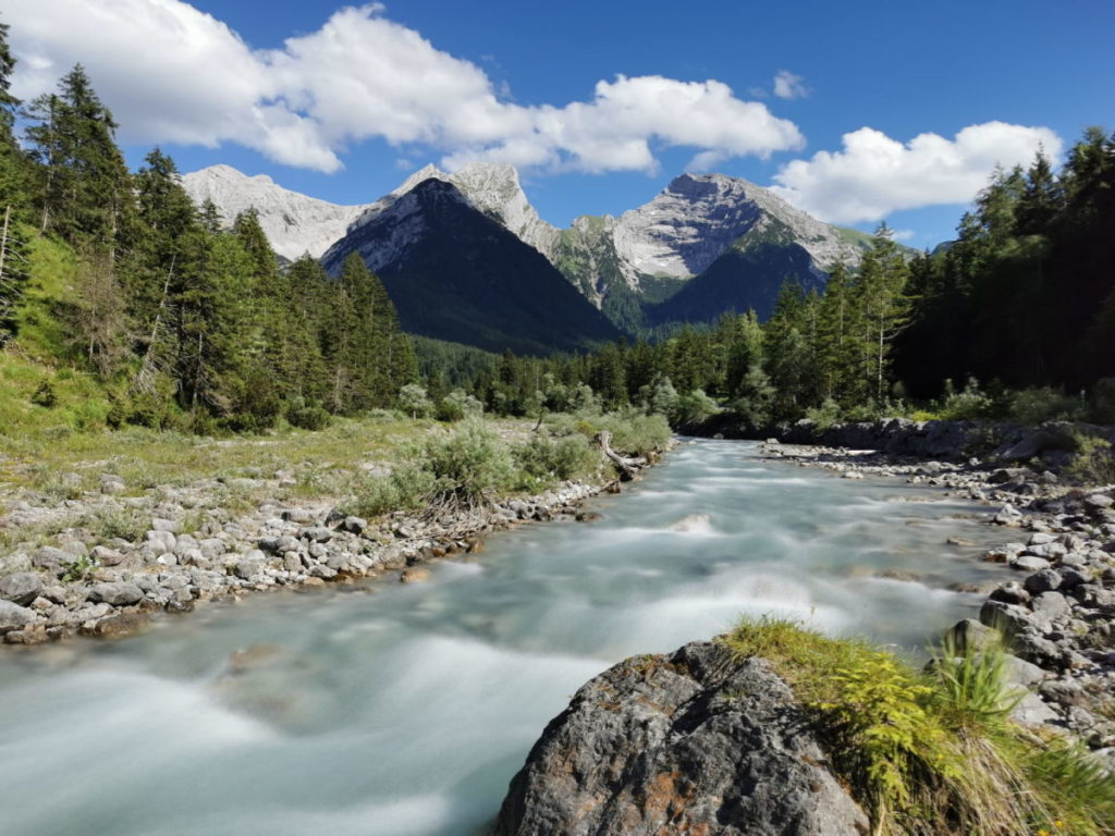 Ich mag den rauschenden Rissbach im Karwendel