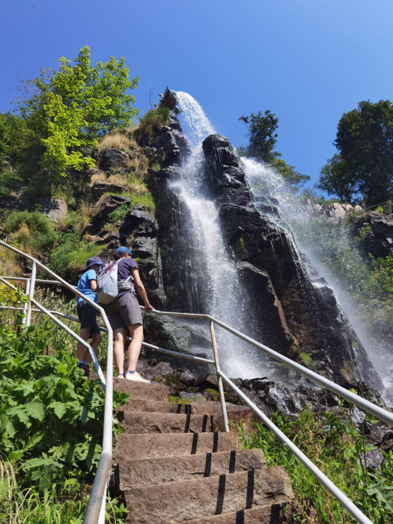 Trusetaler Wasserfälle in Deutschland